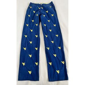 Pennington & Bailes Stadium Pants Mens Sz‎ 34x36 West Virginia Mountaineers